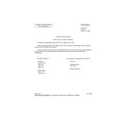 FED OO-S-2927 Notice 1 - Inactivation