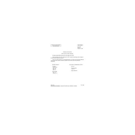 FED OO-S-2927 Notice 1 - Inactivation