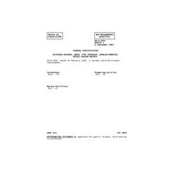 FED OO-D-2854 Notice 1 - Cancellation