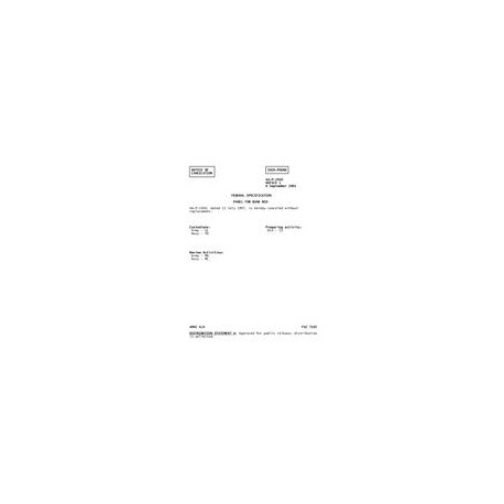 FED AA-P-2930 Notice 1 - Cancellation