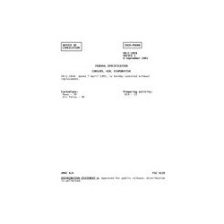 FED OO-C-2858 Notice 1 - Cancellation