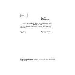 FED OO-C-2774 Notice 1 - Cancellation