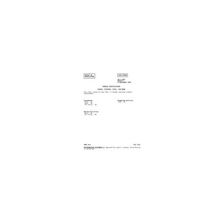 FED AA-L-2931 Notice 1 - Cancellation