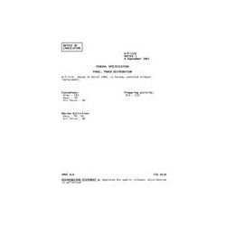 FED W-P-115C Notice 1 - Cancellation