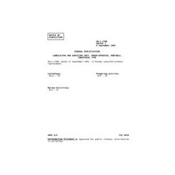 FED OO-L-2788 Notice 1 - Cancellation