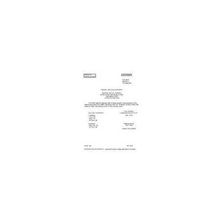 FED FF-B-187/5 Notice 1 - Cancellation