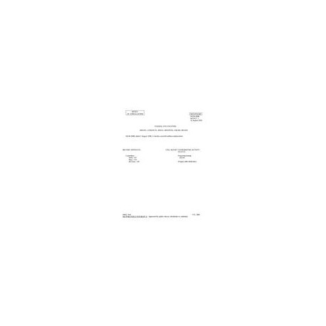 FED OO-M-2888 Notice 1 - Cancellation
