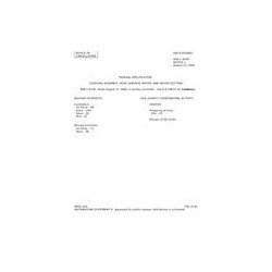 FED WW-C-624E Notice 1 - Cancellation