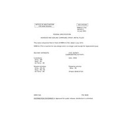 FED MMM-A-1754 Notice 1 - Inactivation