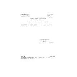 FED UU-C-00620C Notice 1 - Cancellation