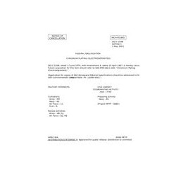 FED QQ-C-320B Notice 1 - Cancellation