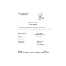 FED TT-N-97C Notice 2 - Inactivation