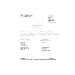 FED TT-N-95B Notice 2 - Inactivation 1