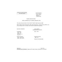 FED WW-T-700/4F Notice 1 - Inactivation