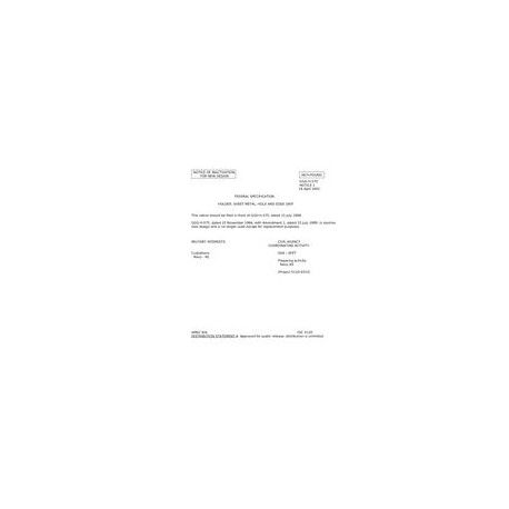 FED GGG-H-575 Notice 1 - Inactivation