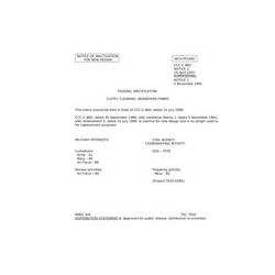 FED CCC-C-46D Notice 2 - Inactivation
