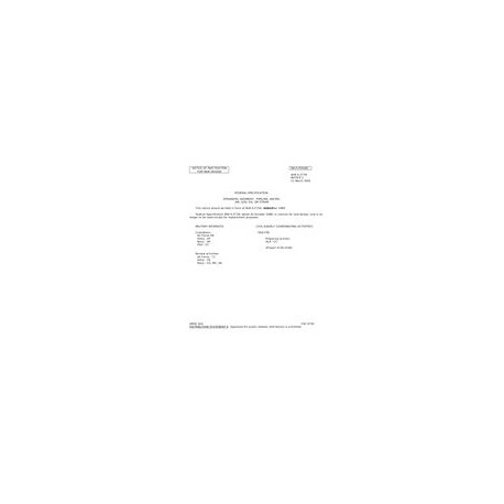 FED WW-S-2739 Notice 1 - Inactivation