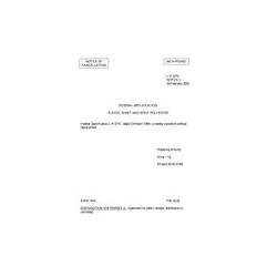 FED L-P-377C Notice 1 - Cancellation