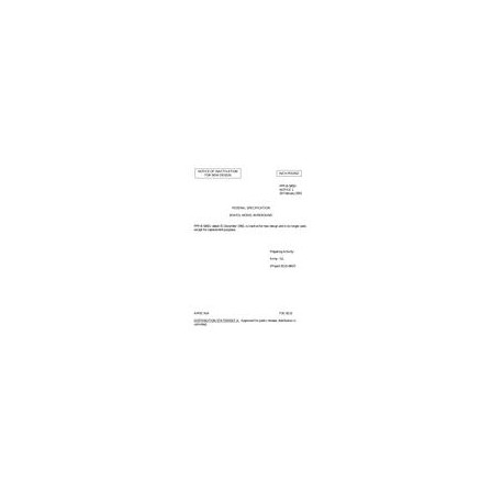 FED PPP-B-585D Notice 1 - Inactivation