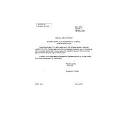 FED QQ-S-365D Notice 1 - Cancellation