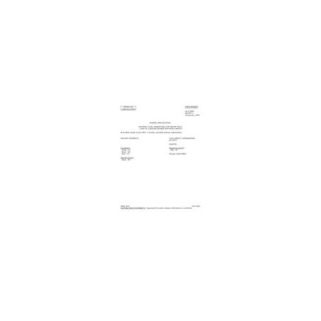 FED W-H-2904 Notice 1 - Cancellation