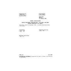 FED OO-R-2741 Notice 1 - Cancellation