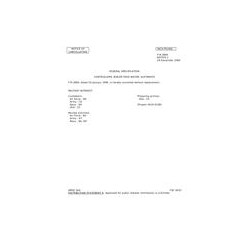 FED F-R-2864 Notice 1 - Cancellation