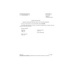 FED OO-W-2803 Notice 1 - Inactivation