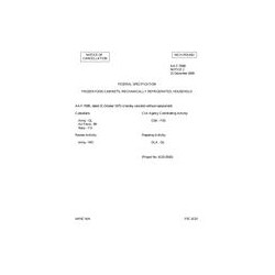 FED AA-F-700B Notice 1 - Cancellation