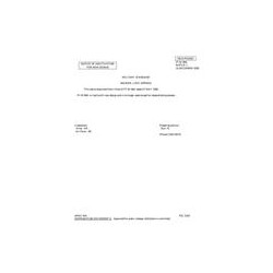 FED FF-W-84A Notice 1 - Inactivation
