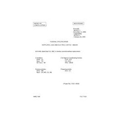 FED W-H-640 Notice 3 - Cancellation