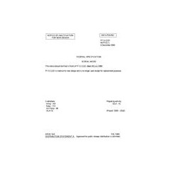 FED FF-S-111D Notice 1 - Inactivation