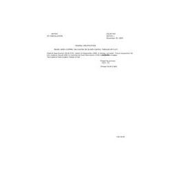 FED QQ-B-575C Notice 1 - Cancellation 1
