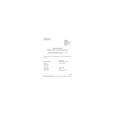 FED O-I-501B Notice 2 - Cancellation