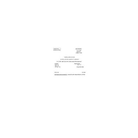 FED KK-G-476E Notice 1 - Cancellation