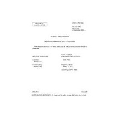 FED GG-B-675E Notice 1 - Cancellation