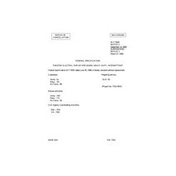 FED W-T-550D Notice 2 - Cancellation
