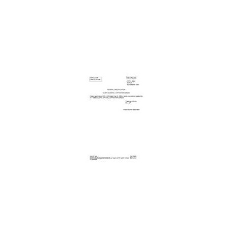 FED CCC-C-439G Notice 1 - Cancellation