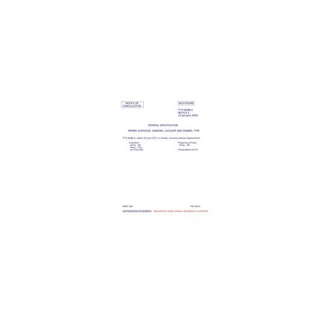 FED TT-P-662B Notice 1 - Cancellation