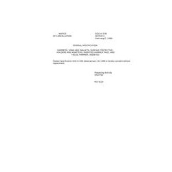FED GGG-H-33B Notice 1 - Cancellation