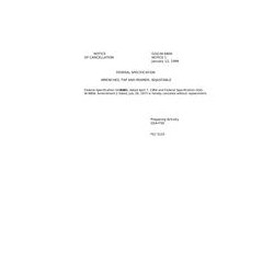 FED GGG-W-680A Notice 1 - Cancellation