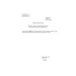 FED MMM-A-115C Notice 1 - Cancellation