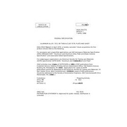 FED QQ-A-250/27A Notice 1 - Cancellation