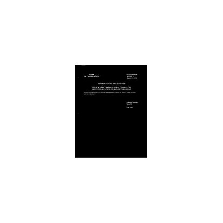 FED GGG-W-00645B Notice 1 - Cancellation