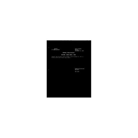 FED GGG-G-00695A Notice 1 - Cancellation