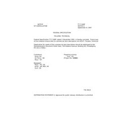 FED TT-T-548F Notice 1 - Cancellation