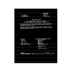 FED J-W-1177/40 Notice 1 - Cancellation