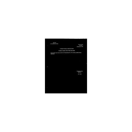 FED ZZ-R-001207 Notice 1 - Cancellation