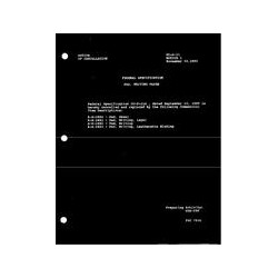 FED UU-P-21G Notice 1 - Cancellation