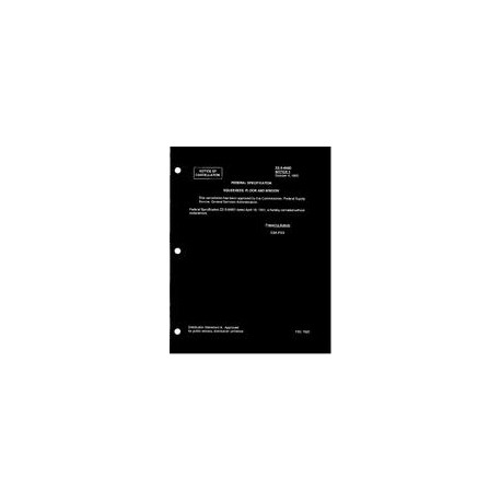 FED ZZ-S-666D Notice 1 - Cancellation